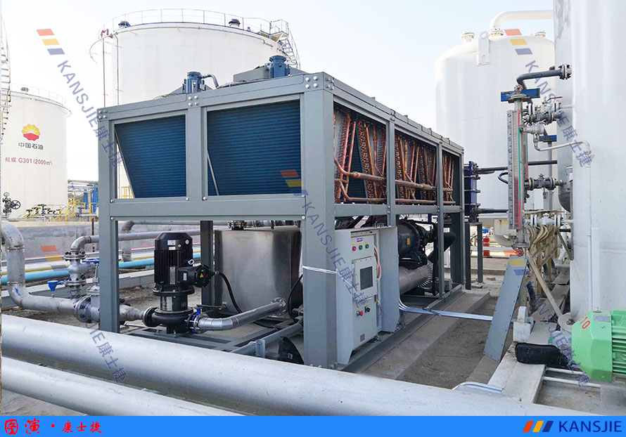 石化行業用制冷機組現場